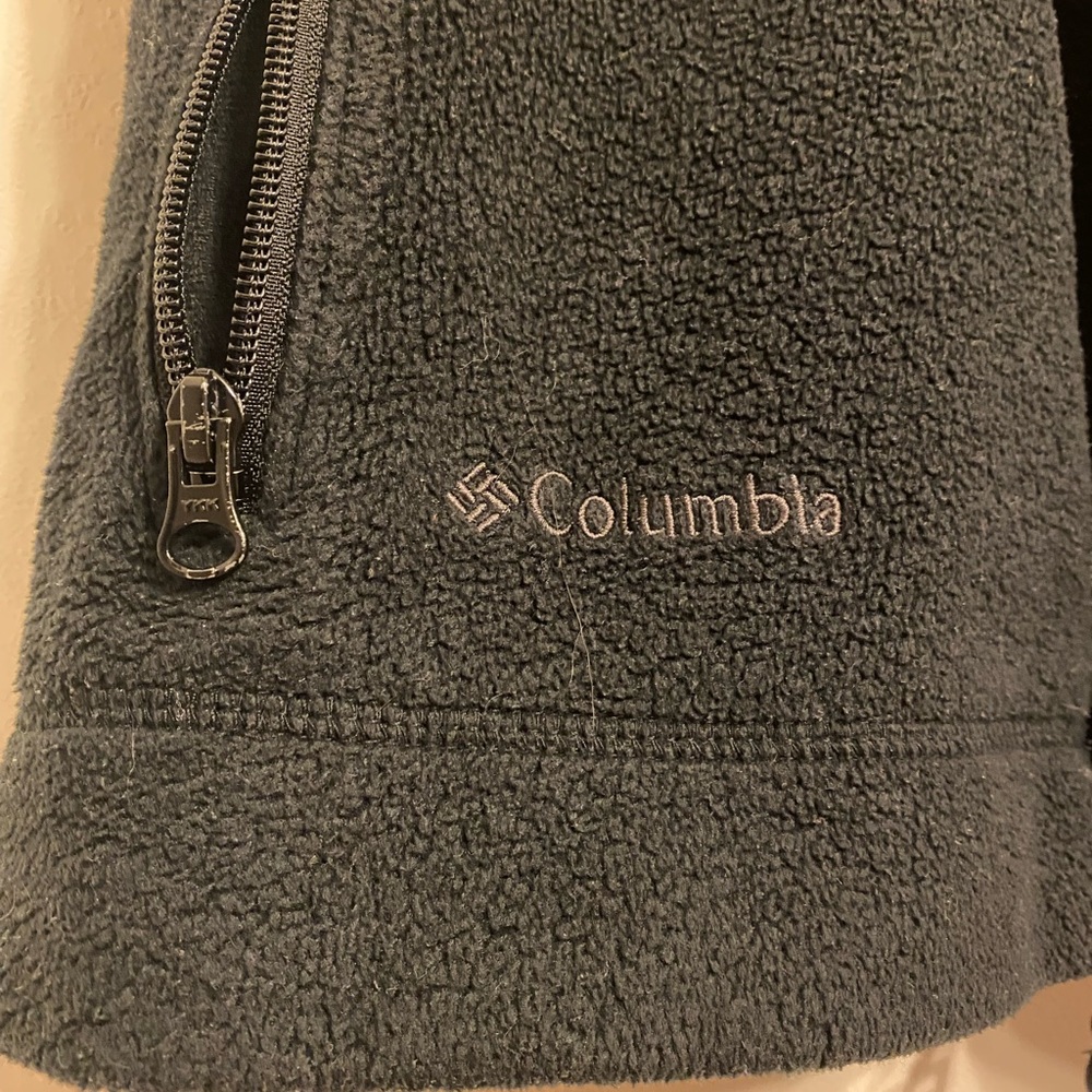 Women's Black Columbia Vest L